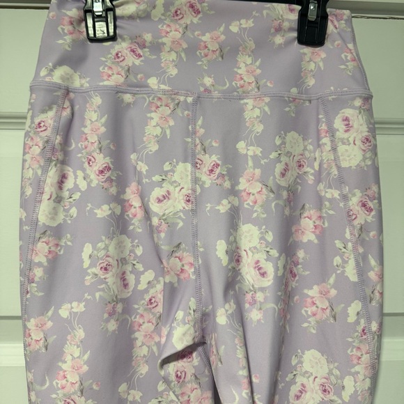 LoveShackFancy Lavender Floral Leggings - Picture 5 of 10